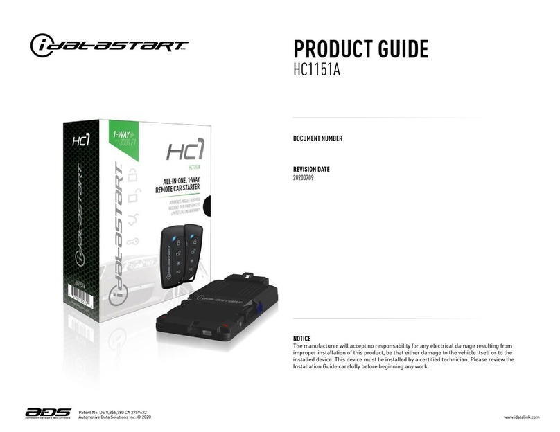 ADS iDatastart HC1151A User manual