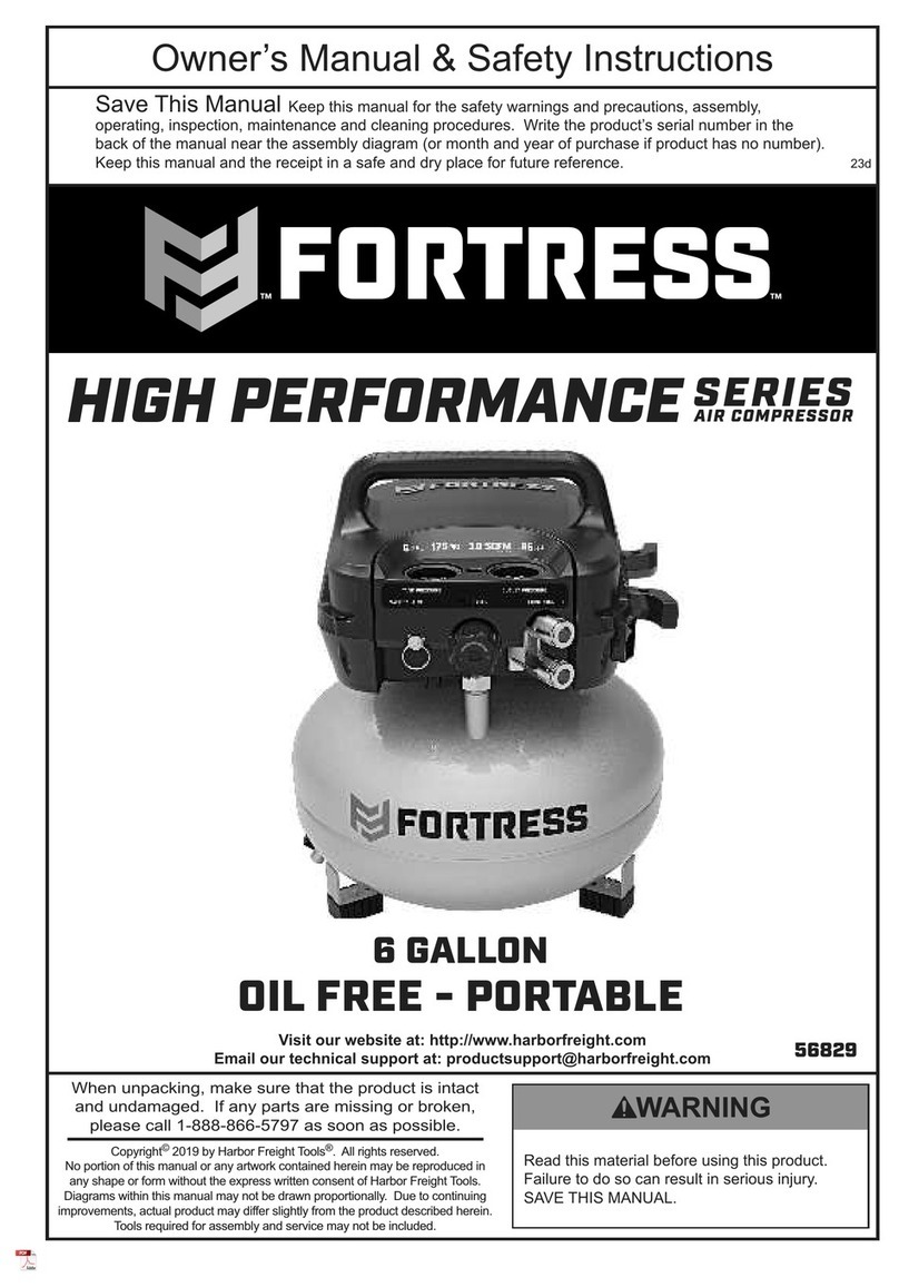 Fortress Technologies HIGH PERFORMANCE Series Owner's manual & safety instructions