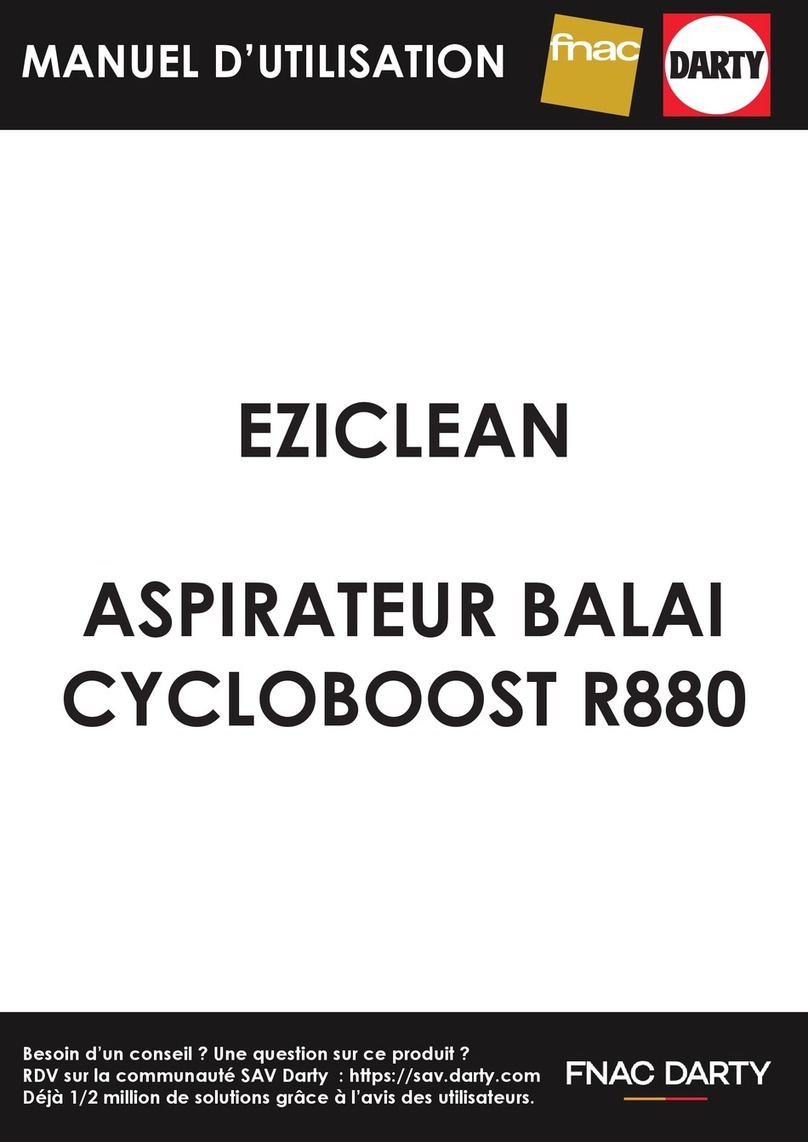 e.ziclean CYCLOBOOST R880 User manual e.ziclean CYCLOBOOST R880 User manual