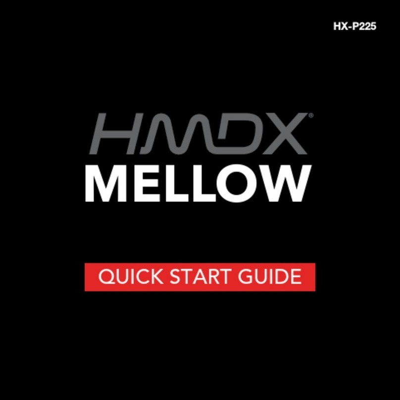 HMDX MELLOW User manual