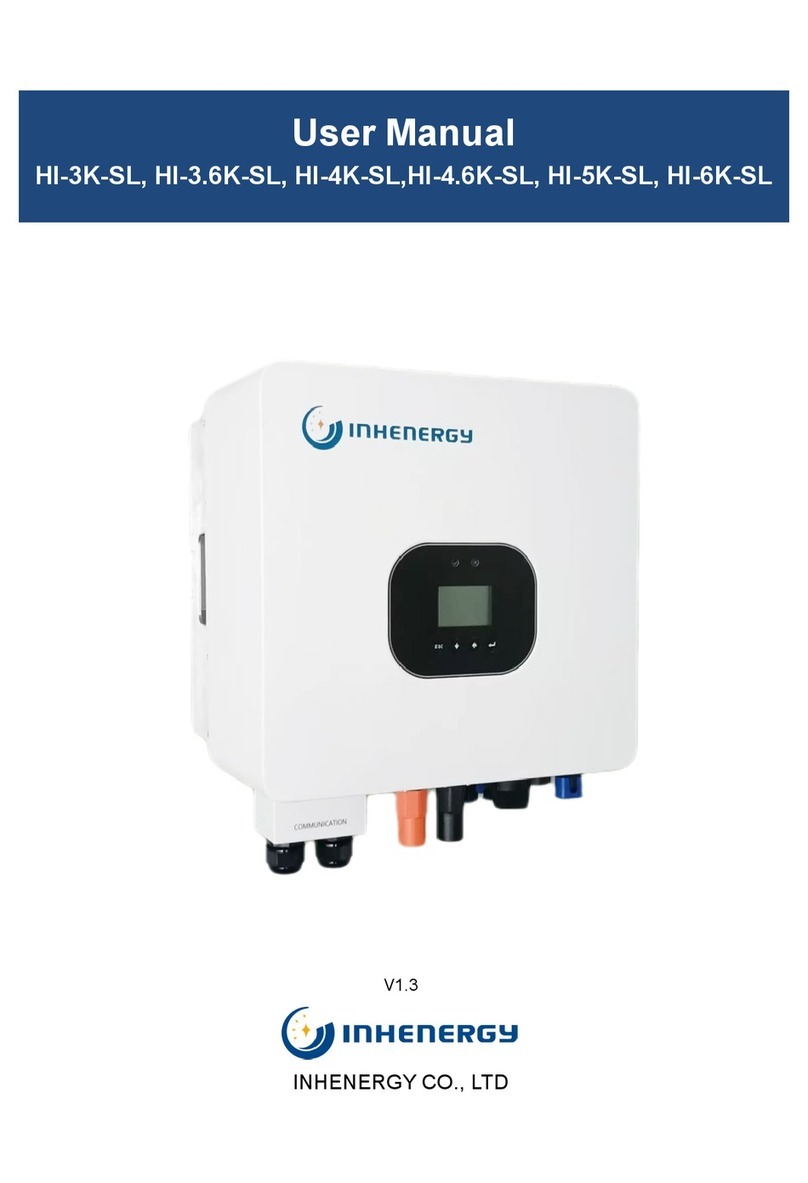 INHENERGY HI-3K-SL user manual