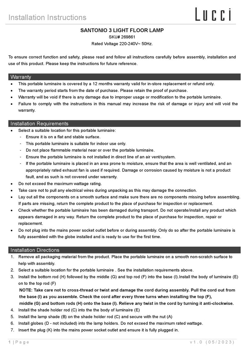LUCCI SANTONIO User manual