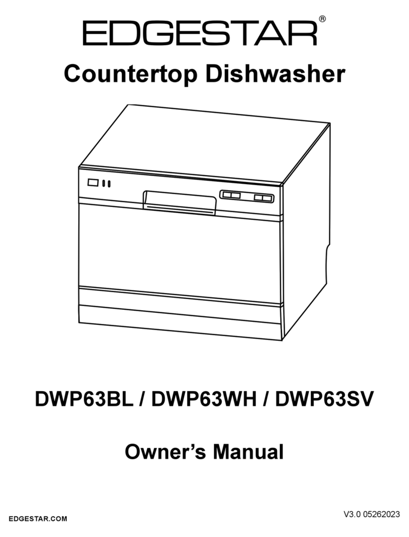 EdgeStar DWP63BL User manual