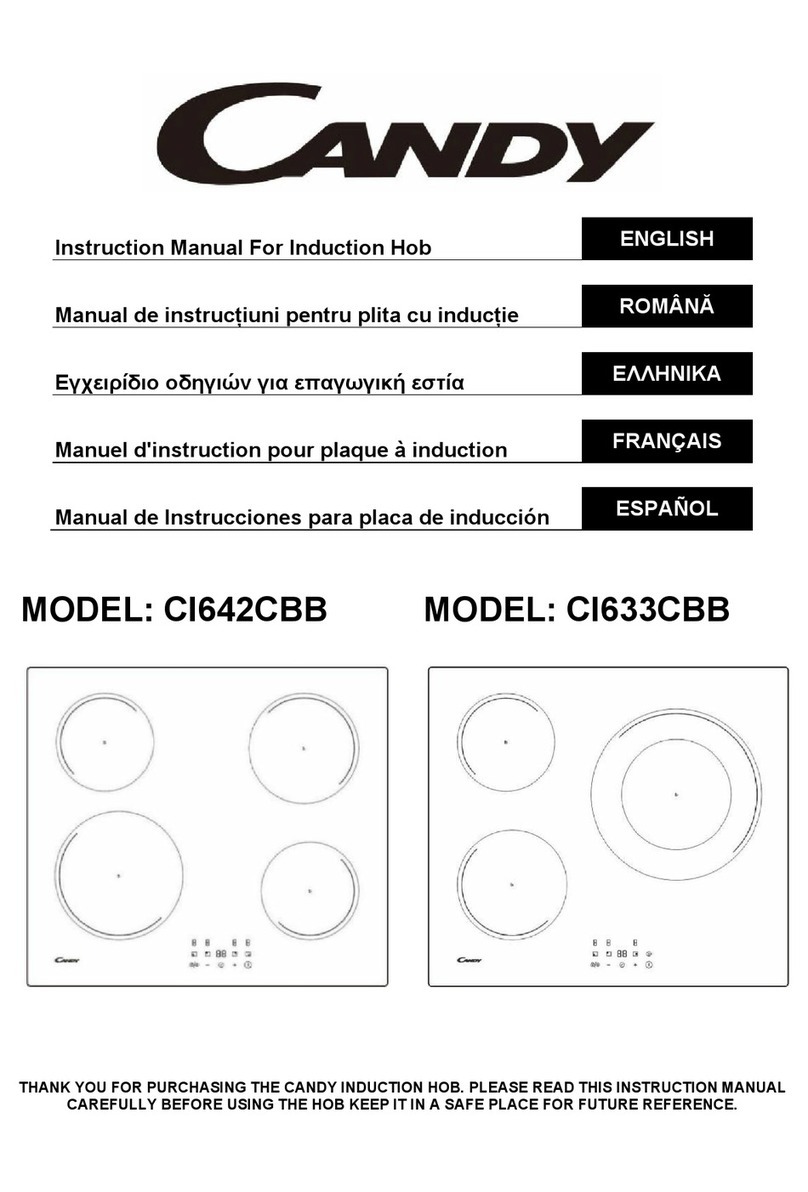 Candy CI642CBB User manual