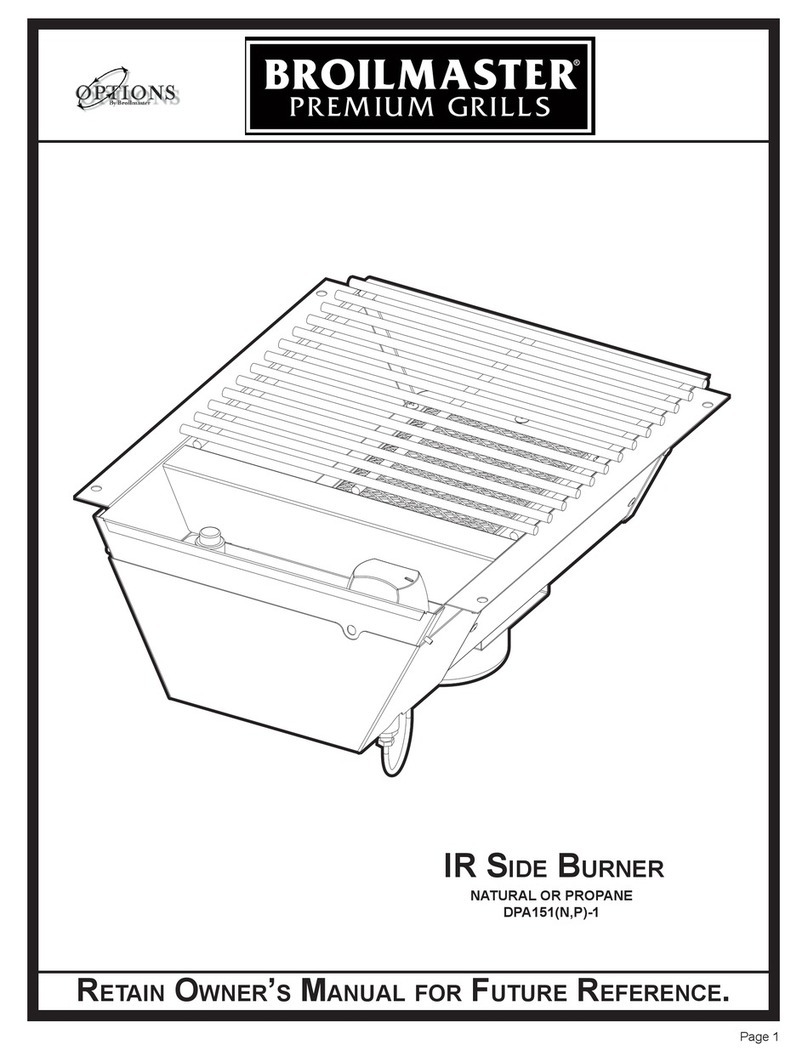 Broil King DPA151P-1 owner's manual