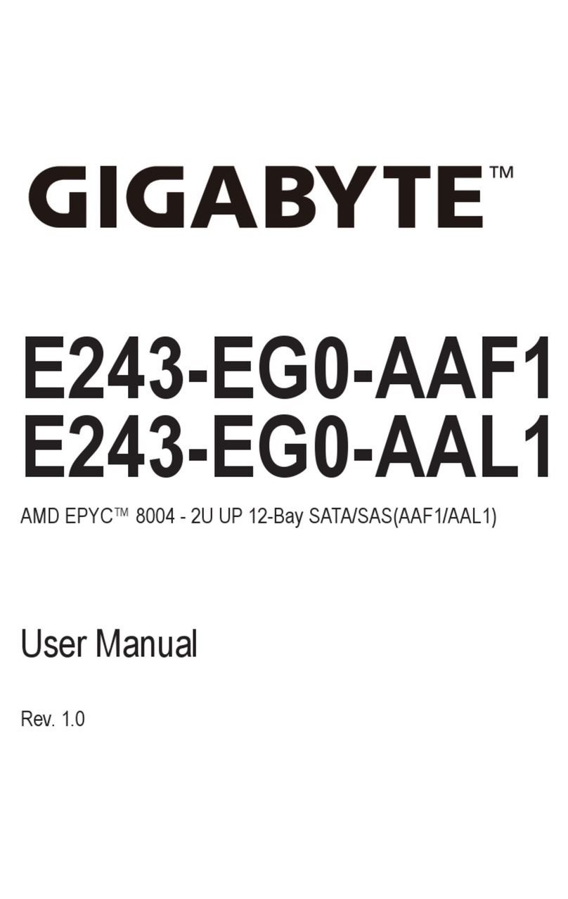 Gigabyte E243-EG0-AAF1 User manual