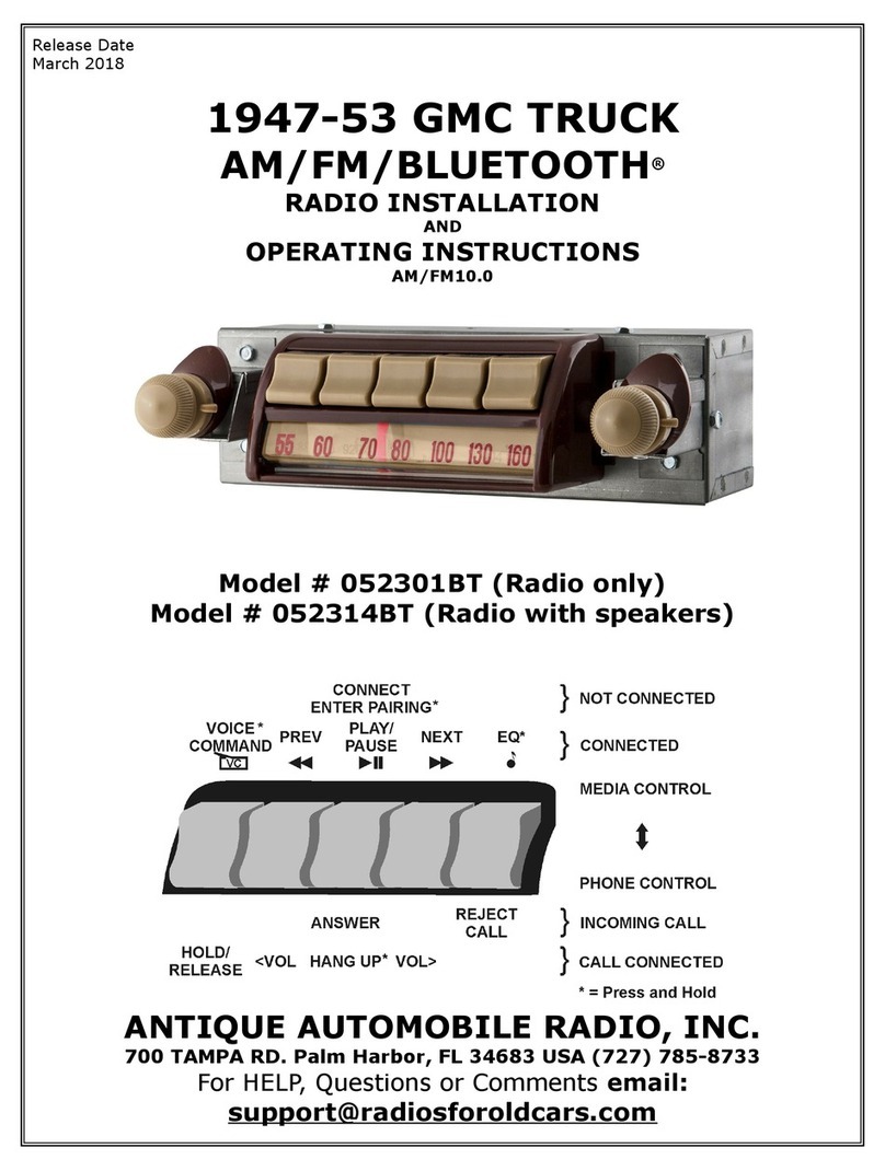AAR 052301BT User manual