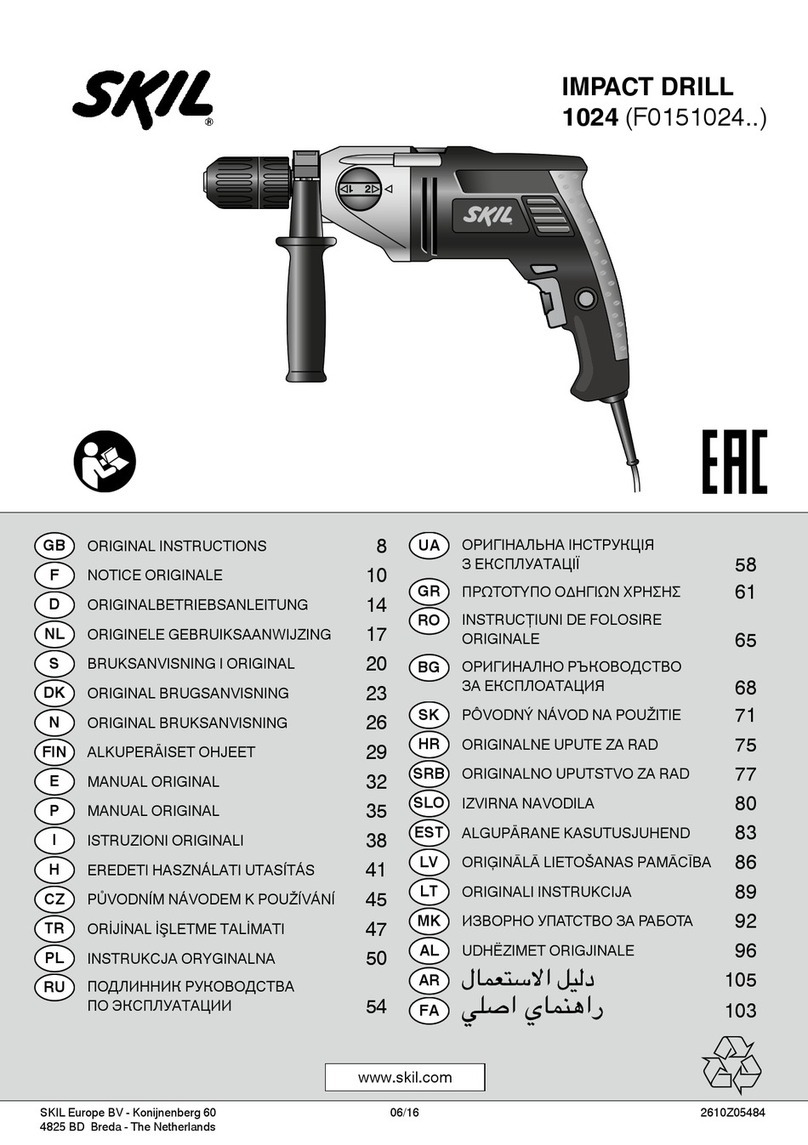 Skil F0151024 Series User manual