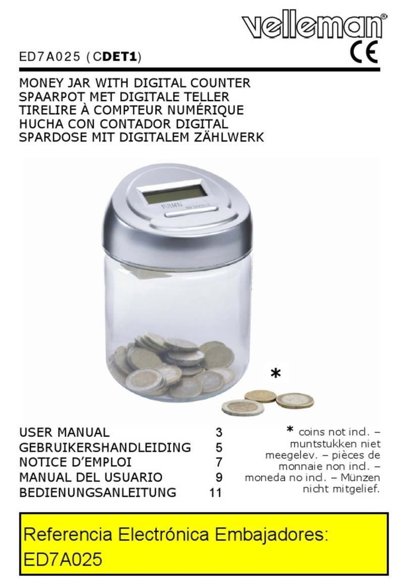 Velleman ED7A025 user manual