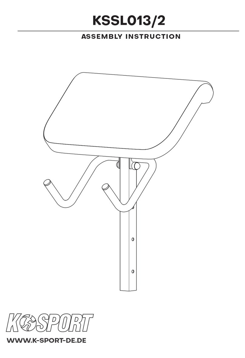K-SPORT KSSL013/2 Assembly instruction