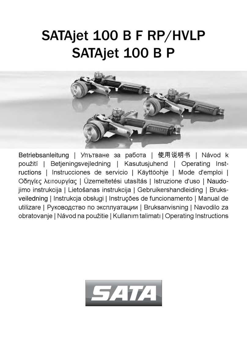 SATA SATAjet 100 B F RP operating instructions