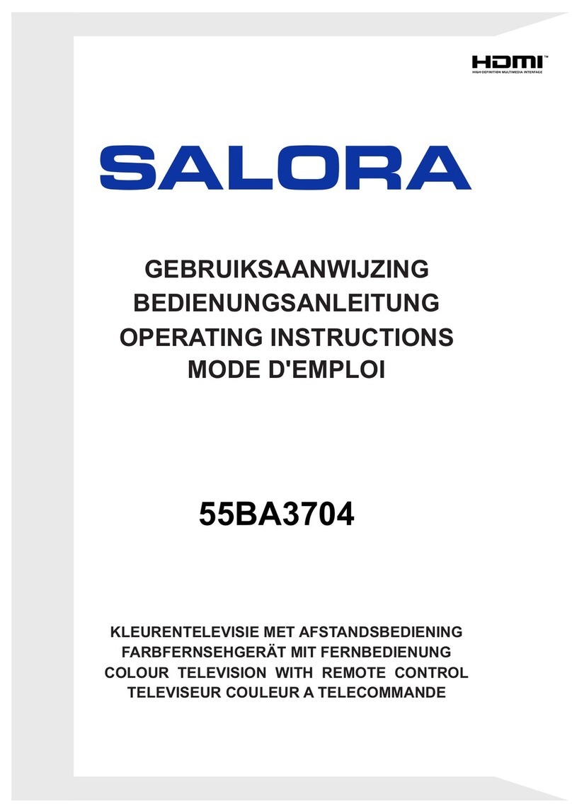Salora 55BA3704 User manual Salora 55BA3704 User manual