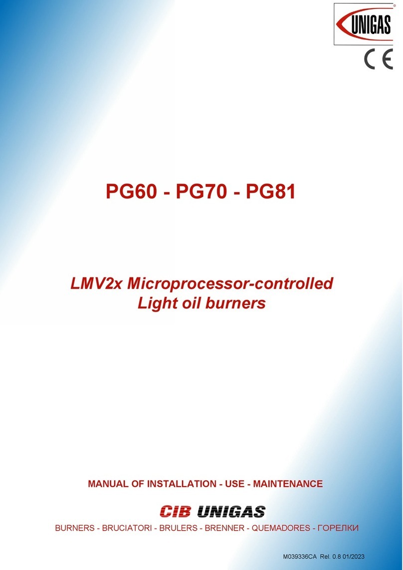 CIB UNIGAS LMV2 Series Operating manual