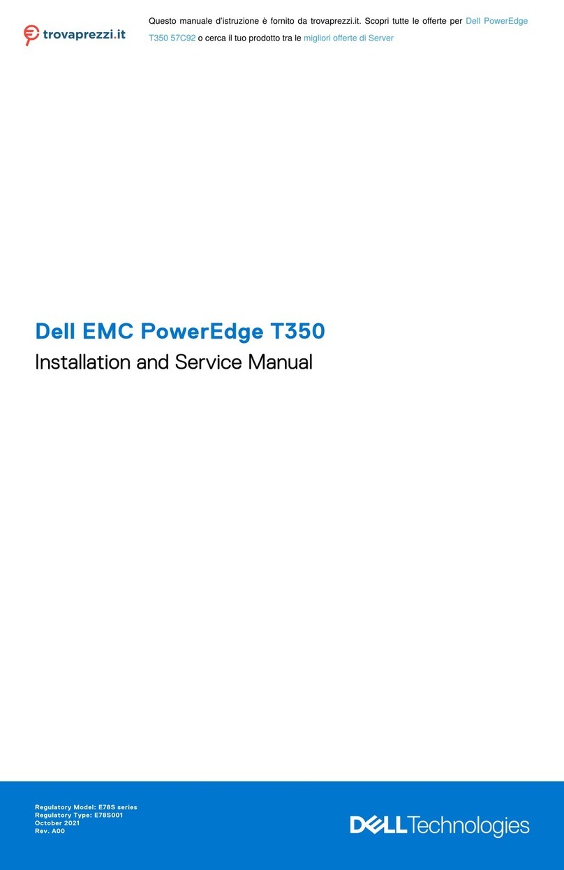 Dell PowerEdge T350 57C92 Installation and service manual