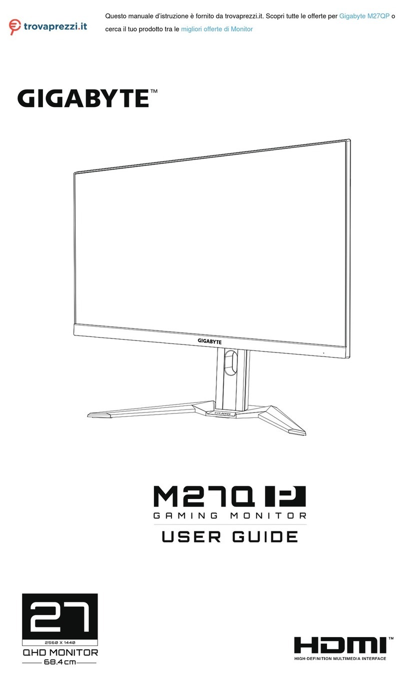 Gigabyte M27QP User manual