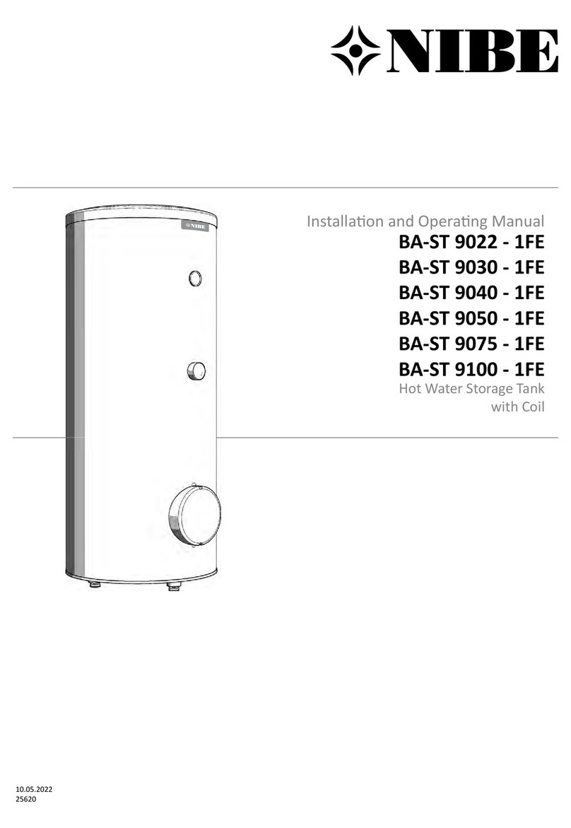 Nibe BA-ST 9022-1FE Installation and operating manual