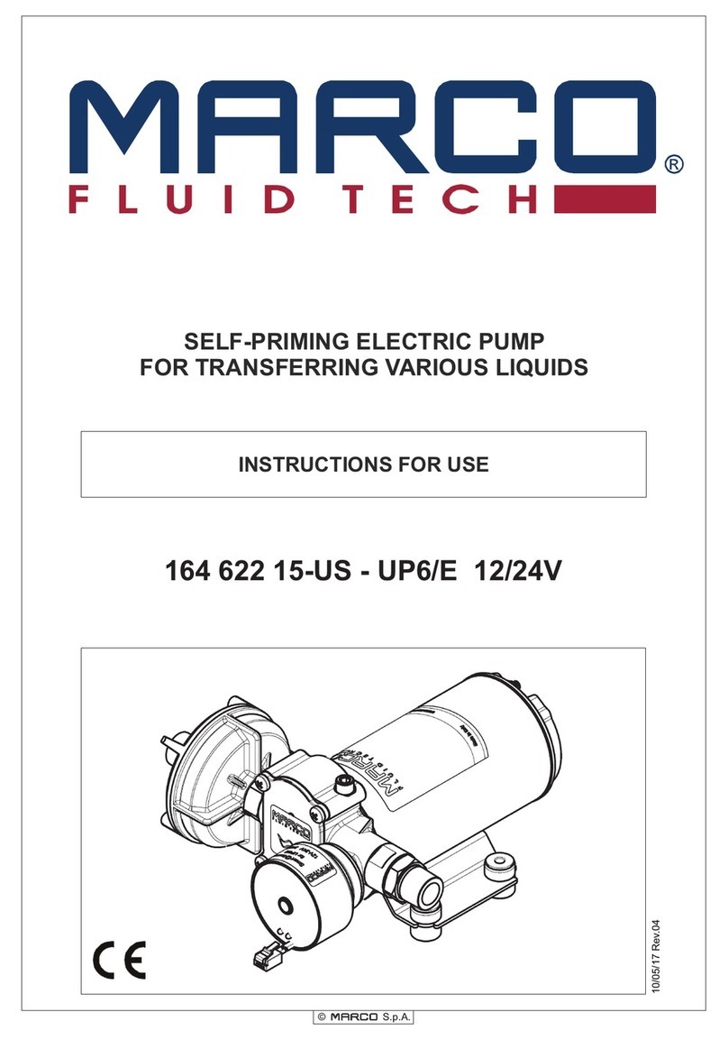 Marco 164 622 15-US Instructions for use