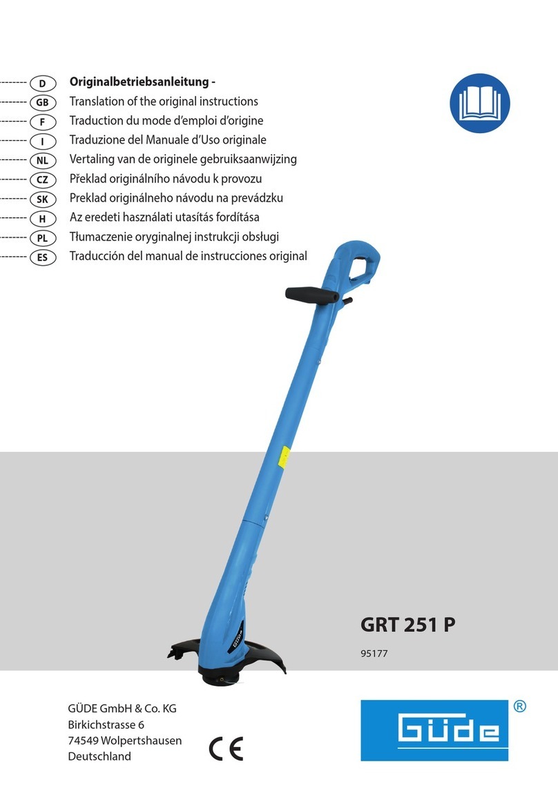 GÜDE GRT 251 P instructions