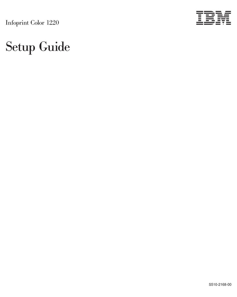 IBM Infoprint Color 1220 User manual