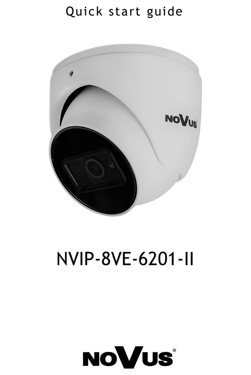 Novus NVIP-8VE-6201-II User manual Novus NVIP-8VE-6201-II User manual