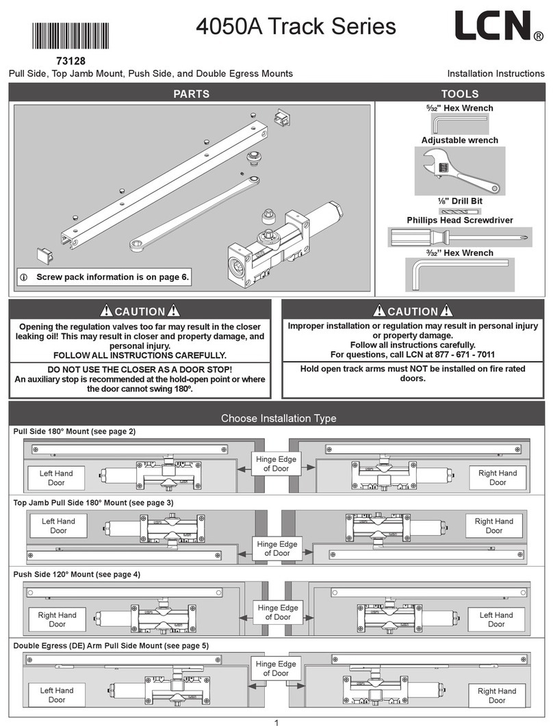 LCN 4050AT installation instructions