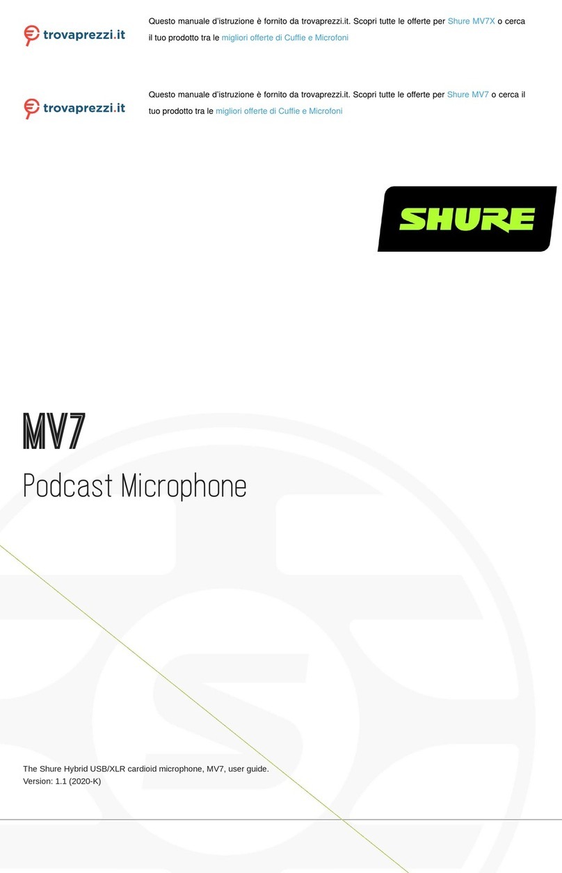 Shure MV7 User manual
