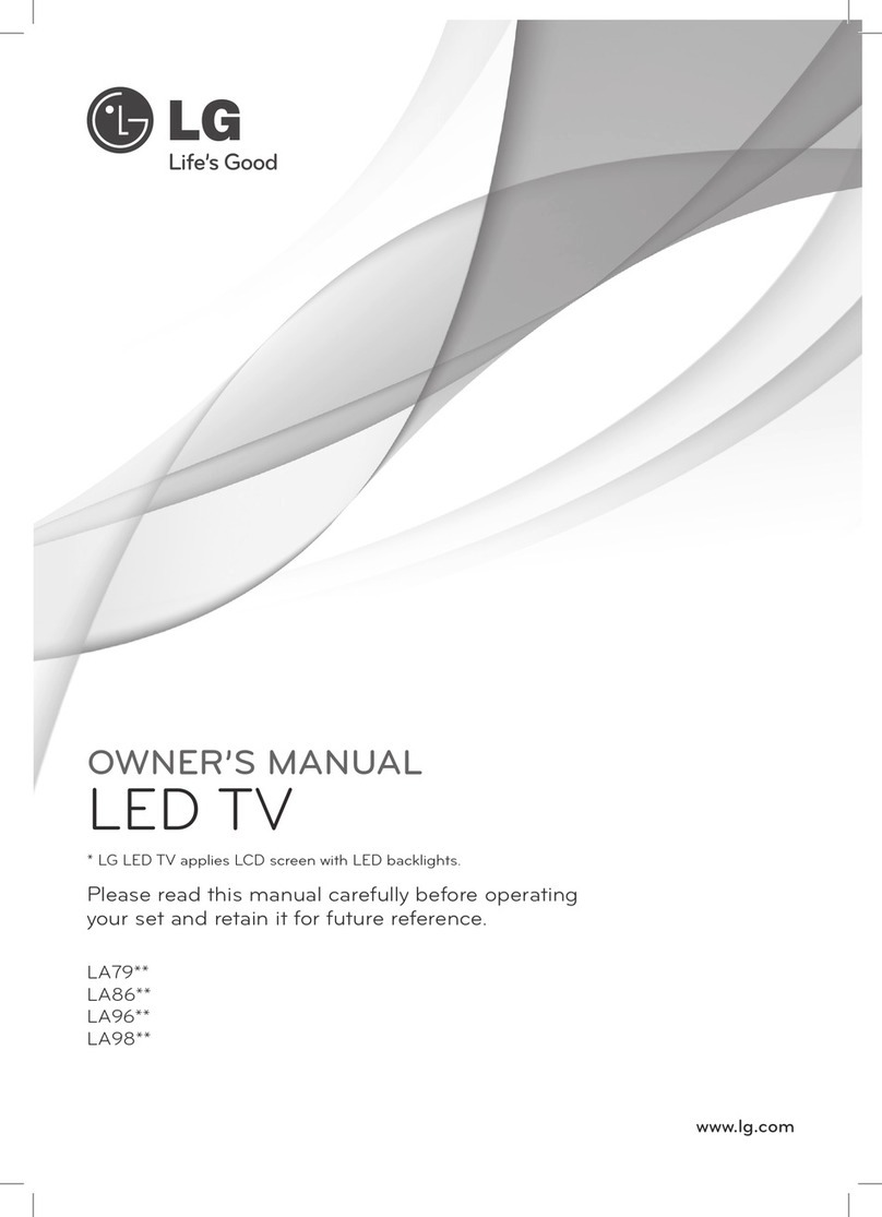 LG 47LA79 Series owner's manual