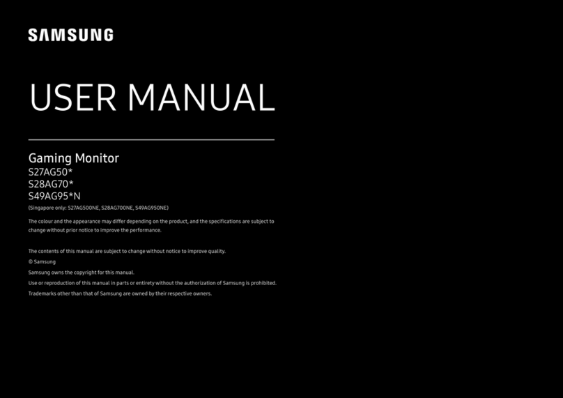 Samsung S28AG70 Series User manual