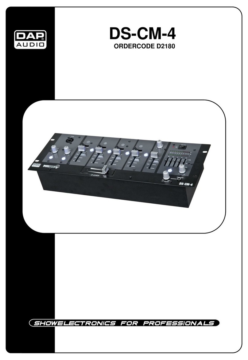 DAPAudio DS-CM-4 manual