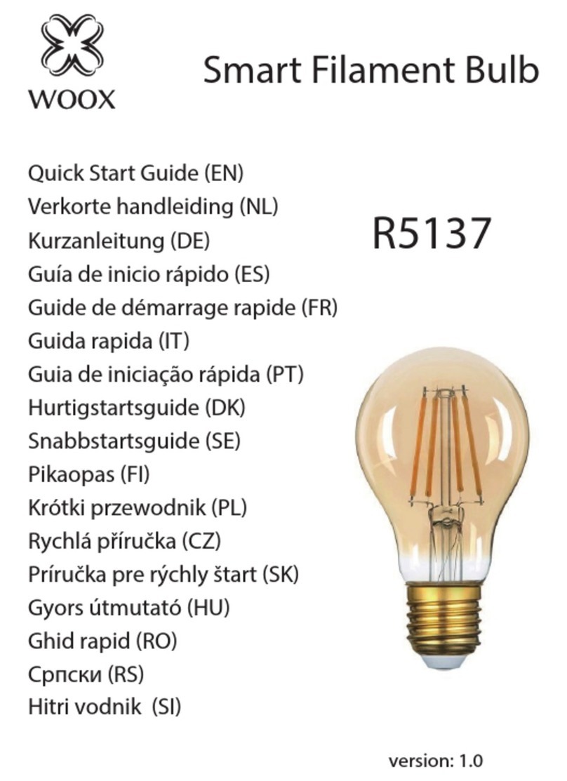 WOOX R5137 quick start guide