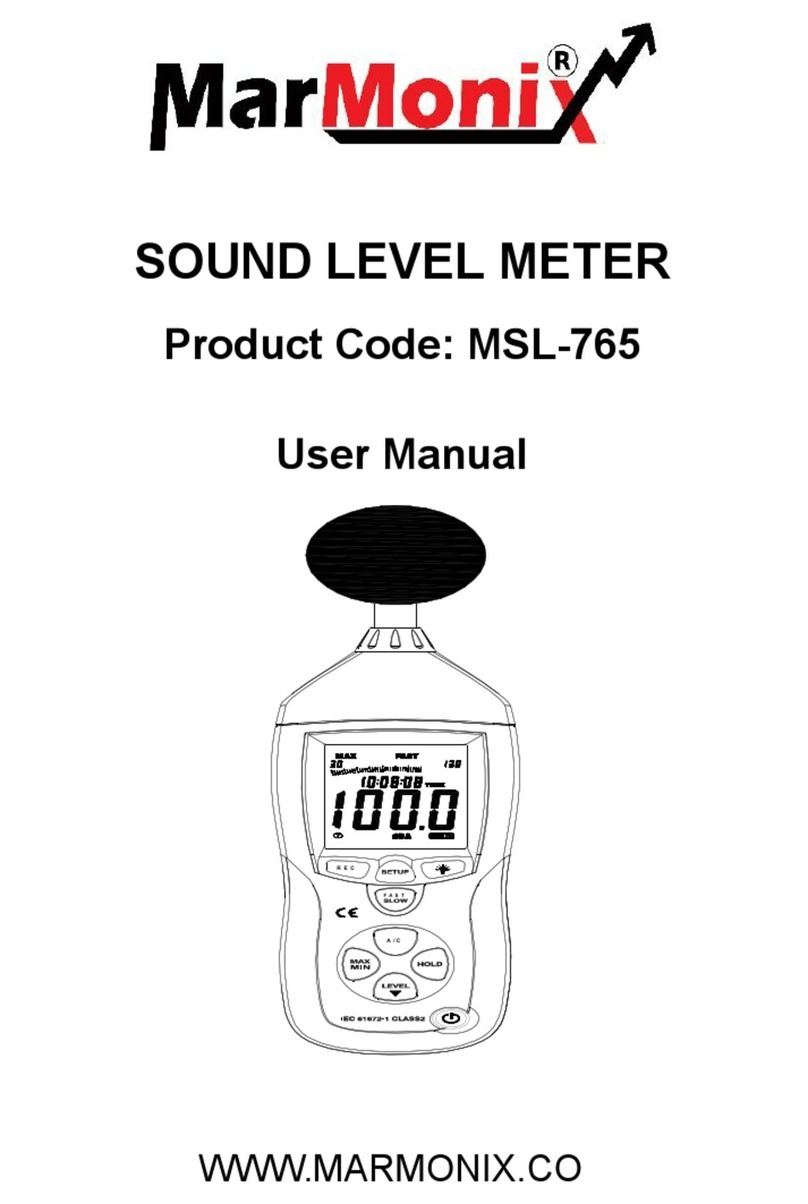 Farnell MarMonix MSL-765 user manual