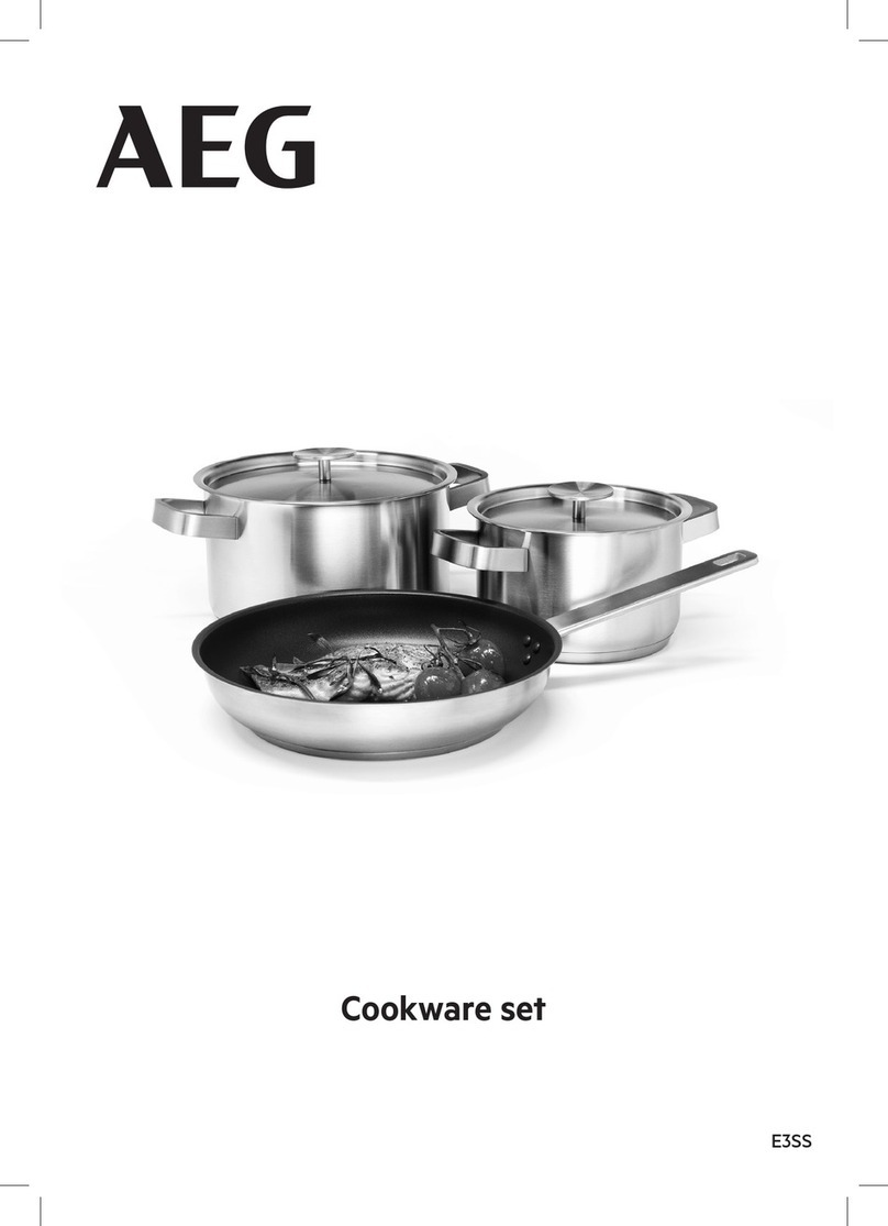 AEG E3SS User manual