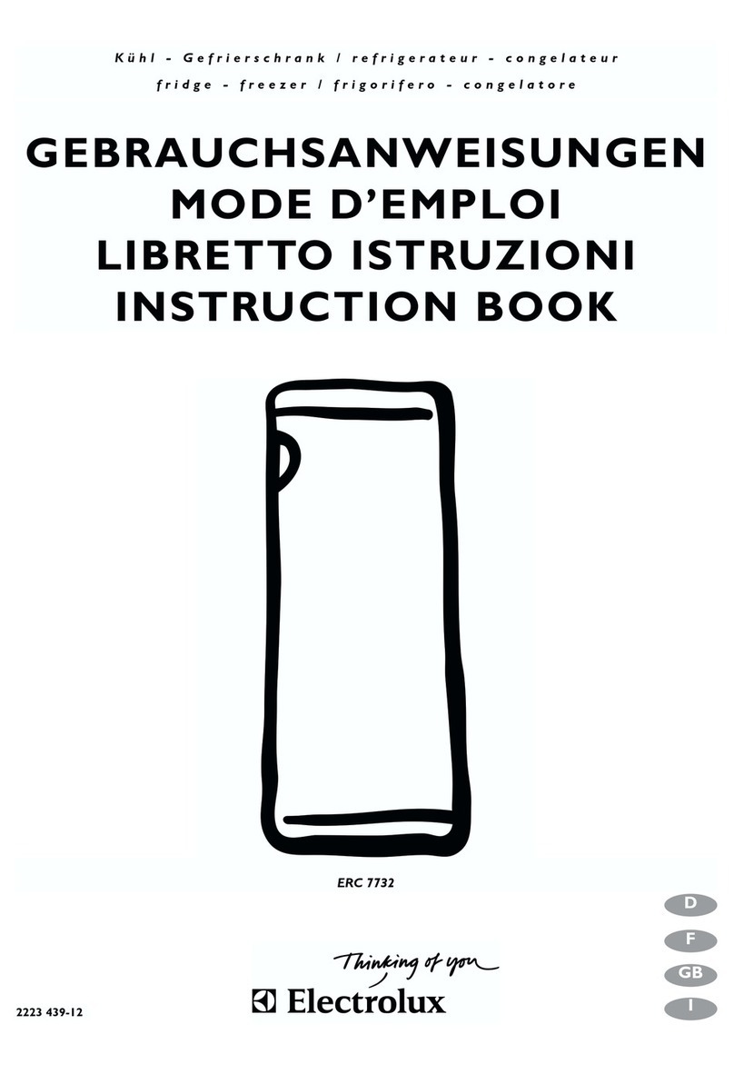 Electrolux ERC 7732 Instruction book