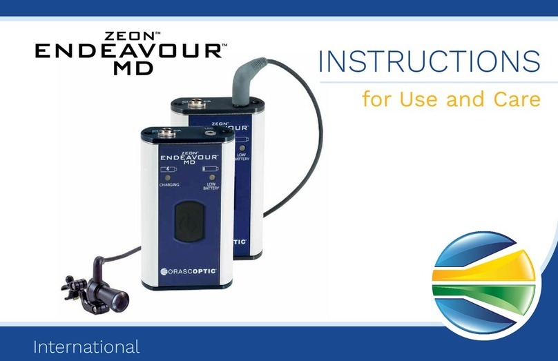 Orascoptic ZEON ENDEAVOUR MD User manual