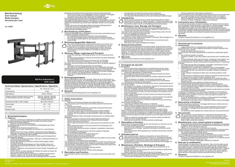 Goobay 49935 User manual