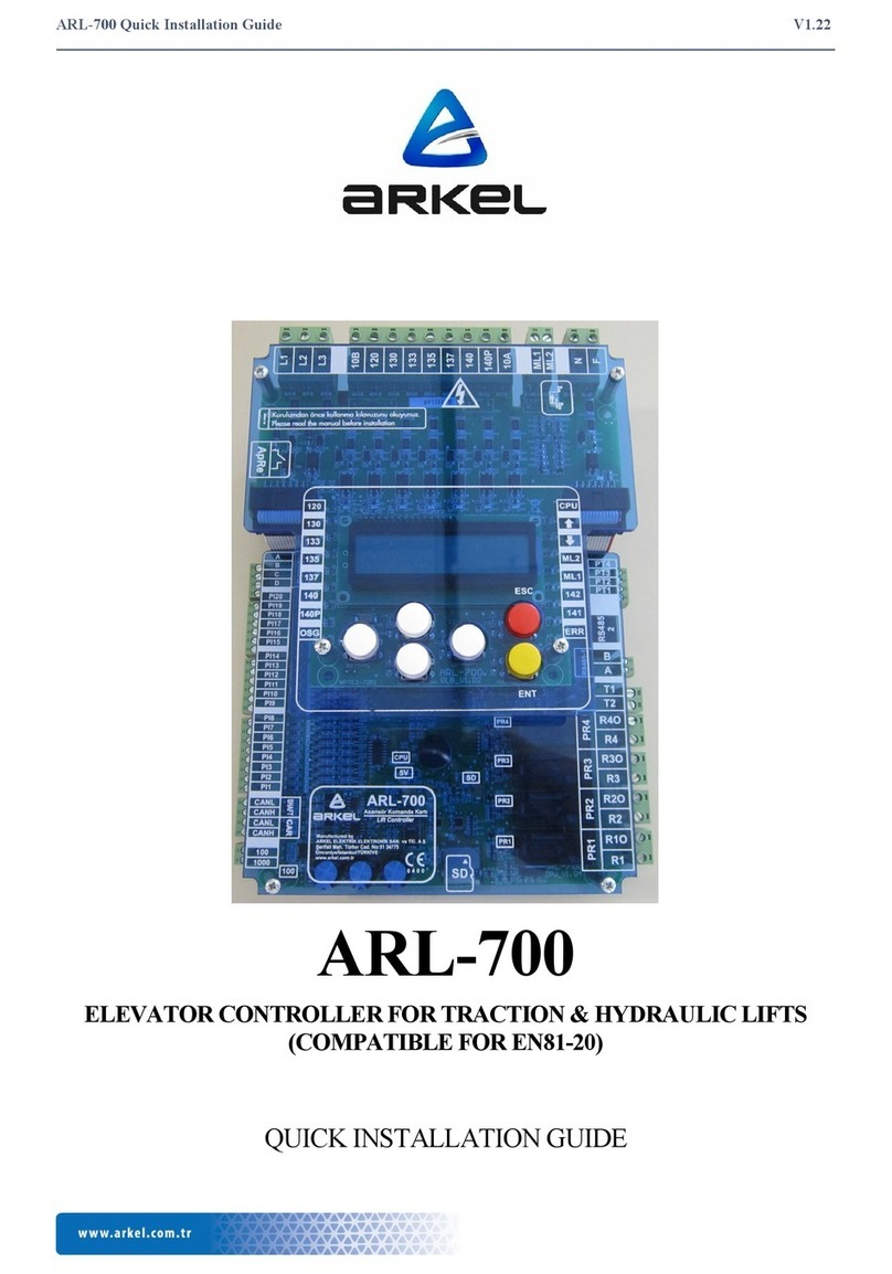Arkel ARL-700 User manual