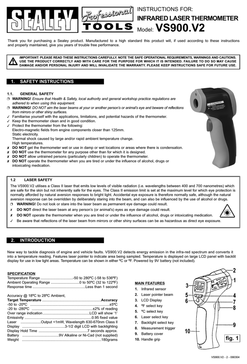 Sealey VS900.V2 User manual