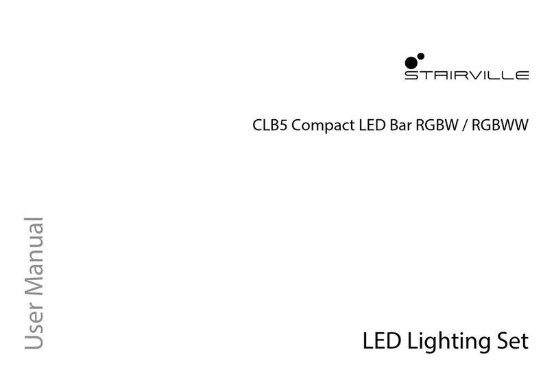 STARVILLE CLB5 Compact LED Bar RGBW User manual