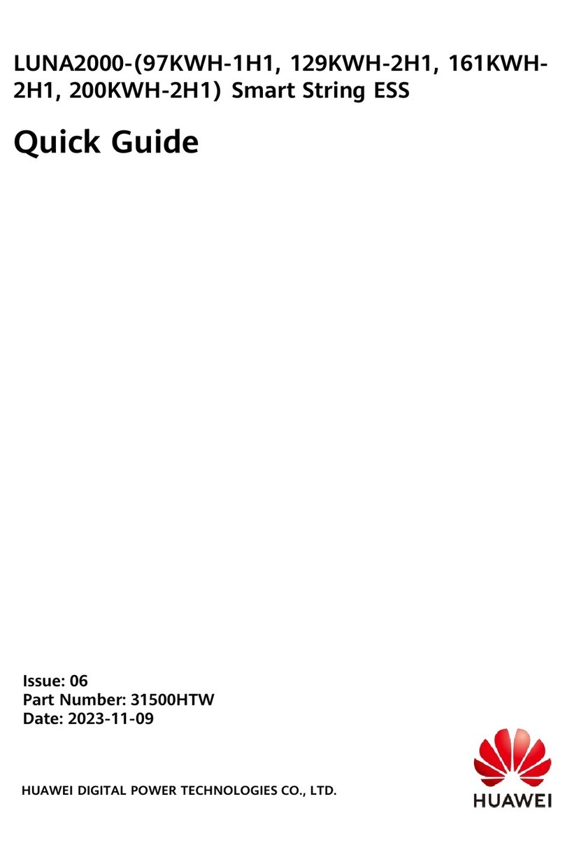 Huawei LUNA2000-97KWH-1H1 User manual