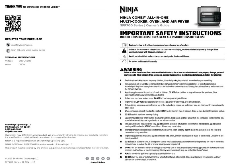 Ninja COMBI SFP700 Series User manual
