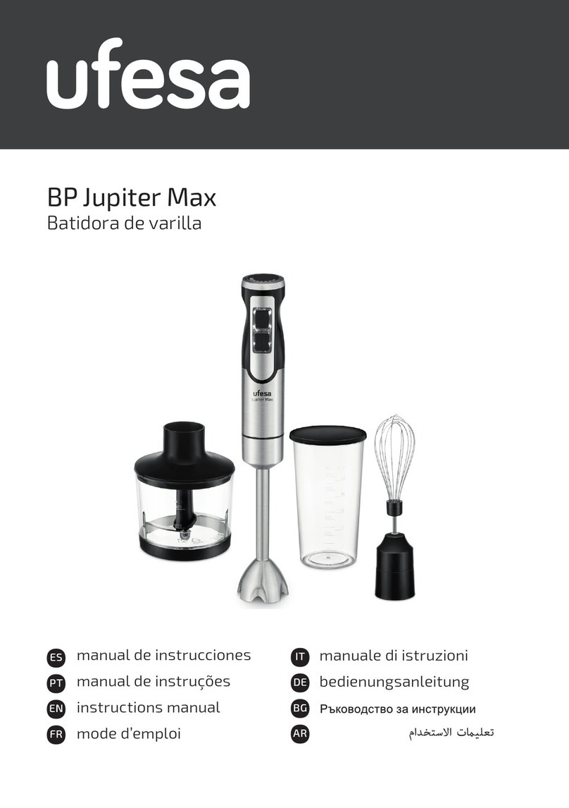 UFESA BP Jupiter Max instruction manual