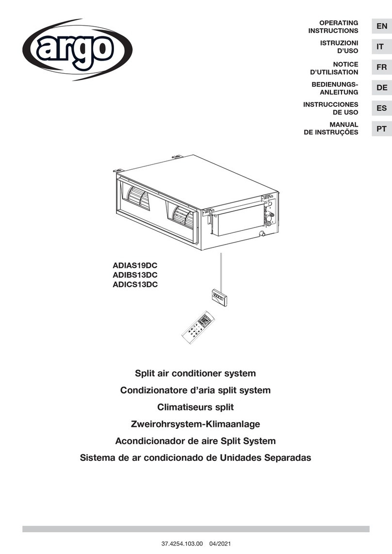 Argo ADIAS19DC User manual