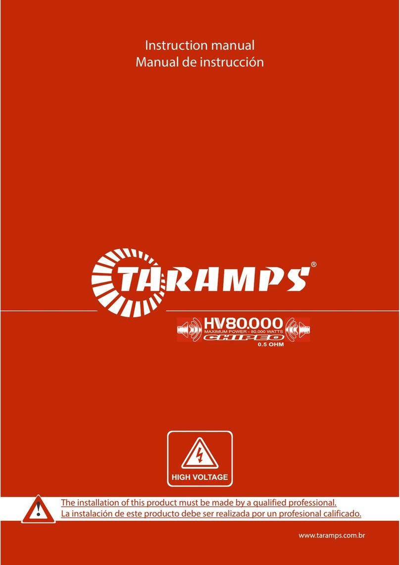 Taramp's HV 80.000 Chipeo instruction manual