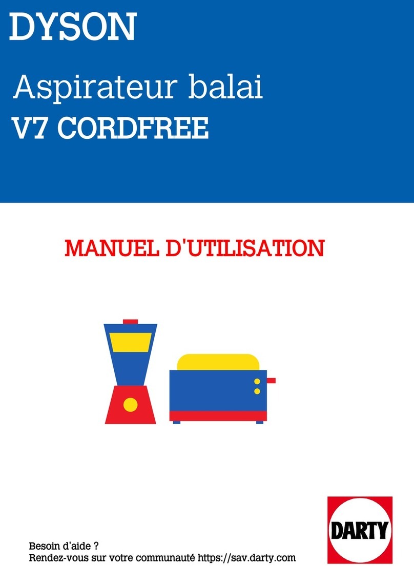Dyson V7 Motorhead operating manual