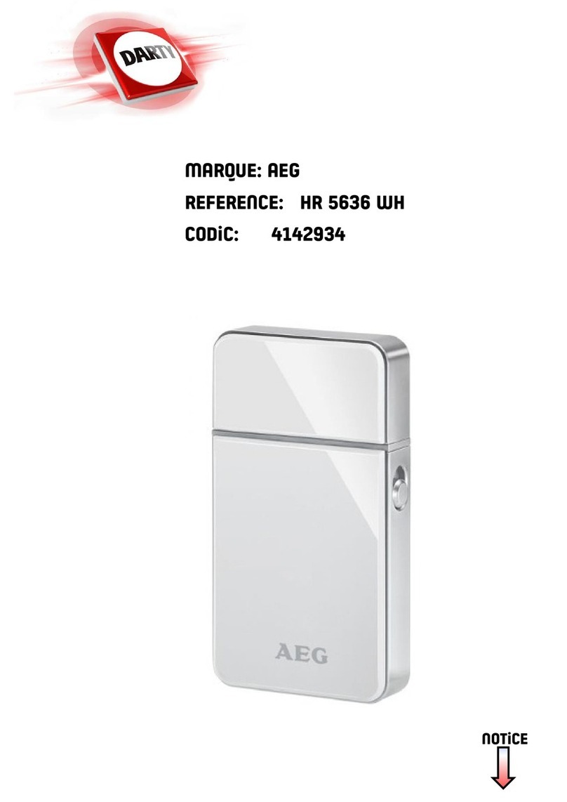 AEG HR 5636 instruction manual