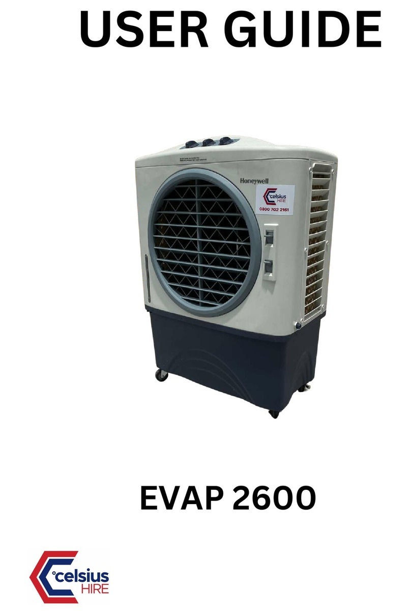 Celsius EVAP 2600 User manual