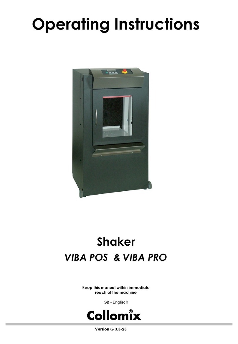 Collomix VIBA POS operating instructions