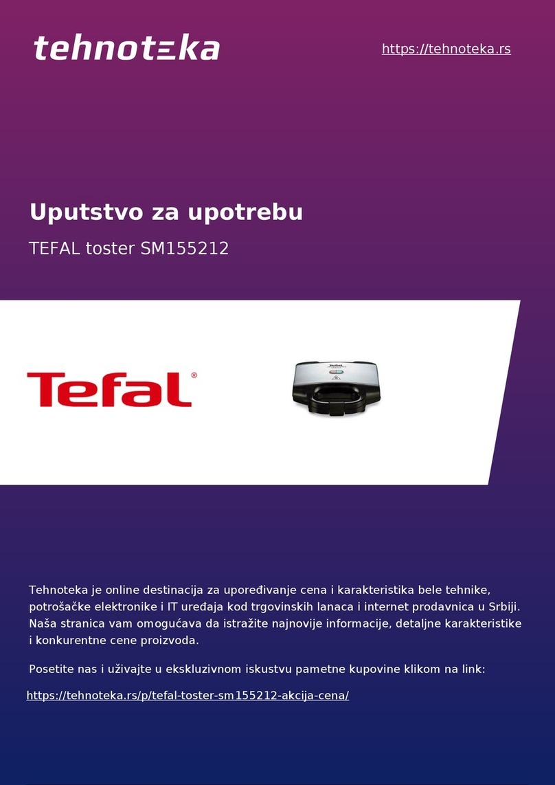 TEFAL ultracompact SM155212 User manual