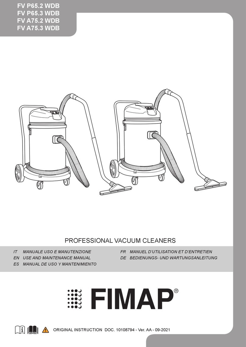 Fimap FV P65.2 WDB Use and maintenance manual