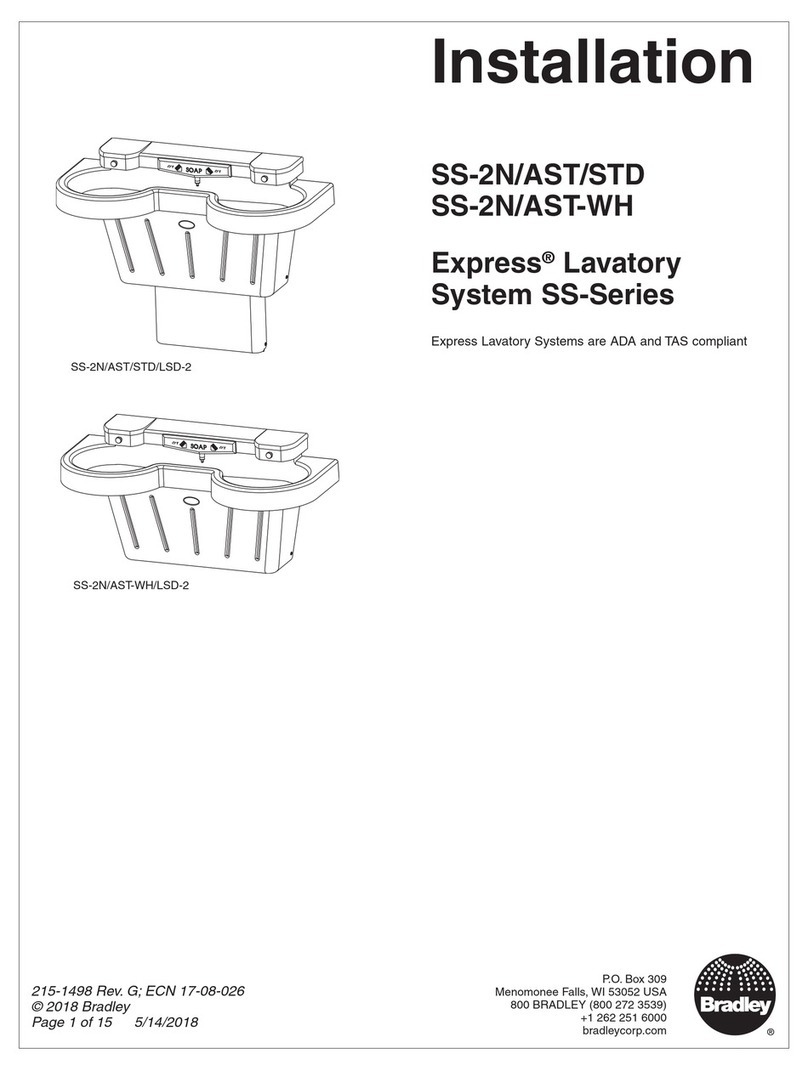 Bradley Express SS-2N/AST/STD User manual